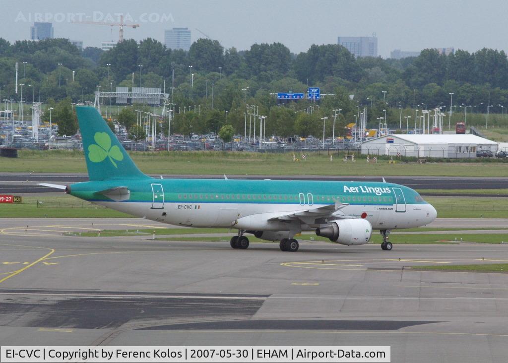 EI-CVC, 2001 Airbus A320-214 C/N 1443, AMS