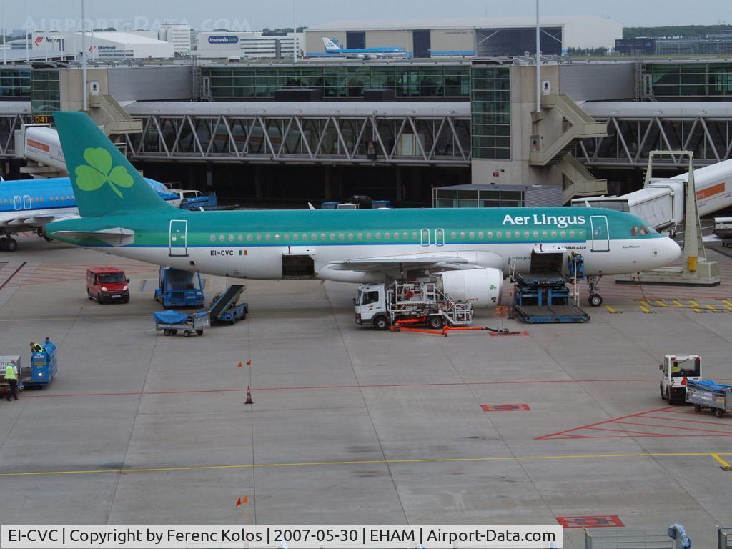 EI-CVC, 2001 Airbus A320-214 C/N 1443, AMS