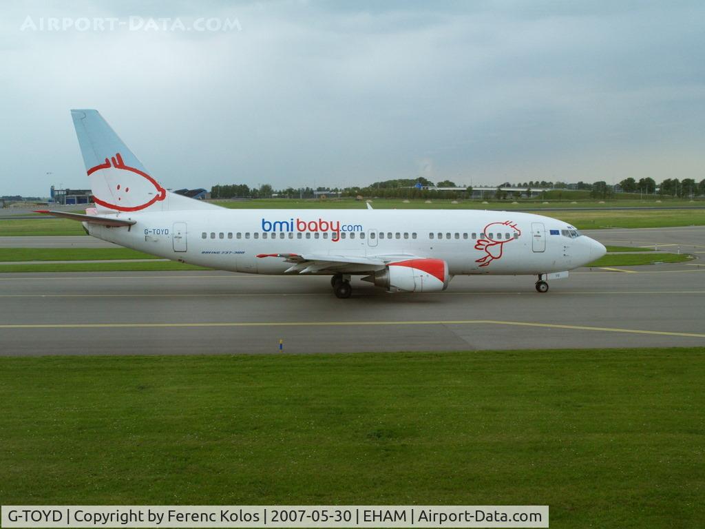 G-TOYD, 1994 Boeing 737-3Q8 C/N 26307, AMS