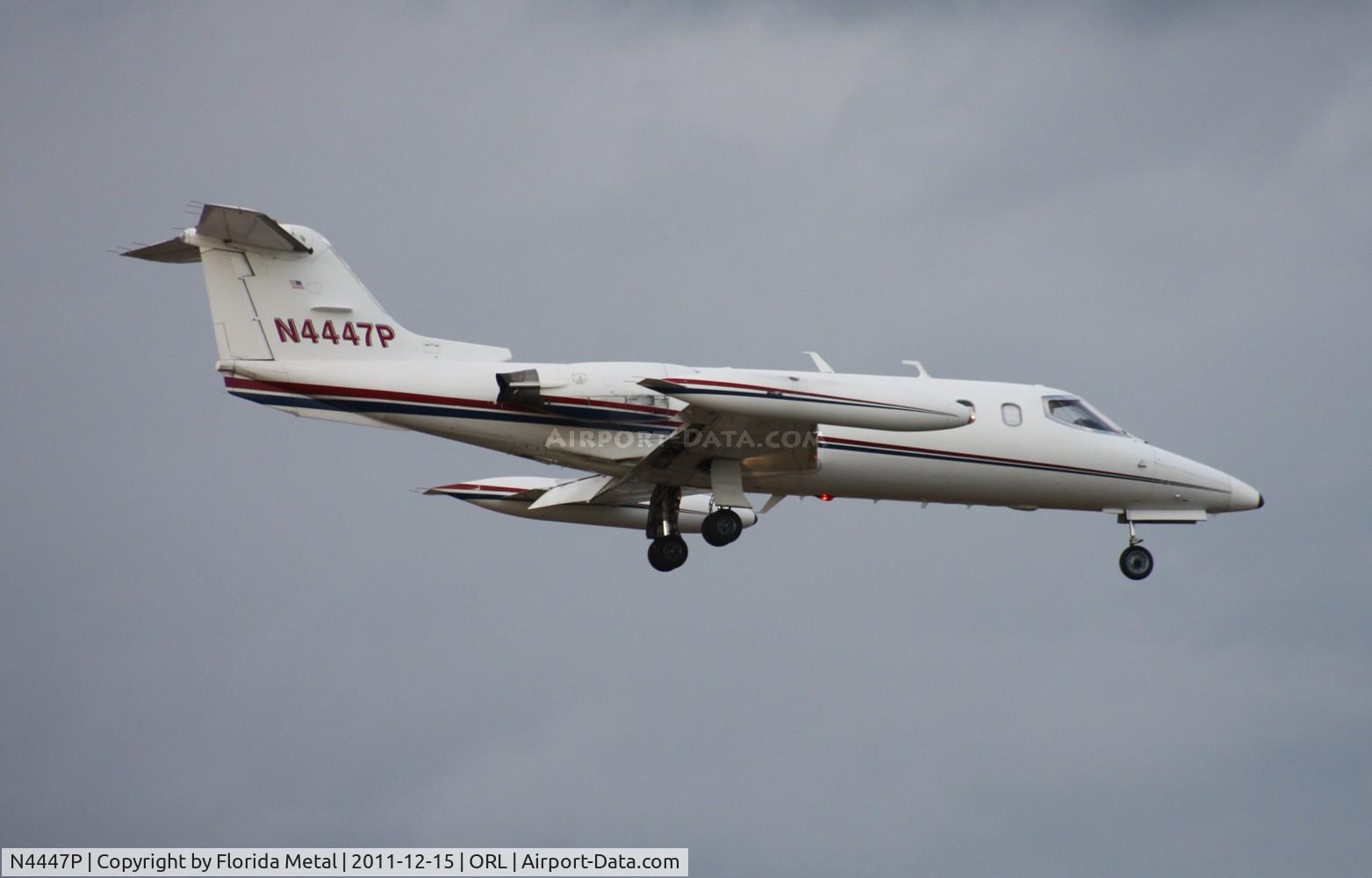 N4447P, 1981 Gates Learjet 25D C/N 338, Lear 25D