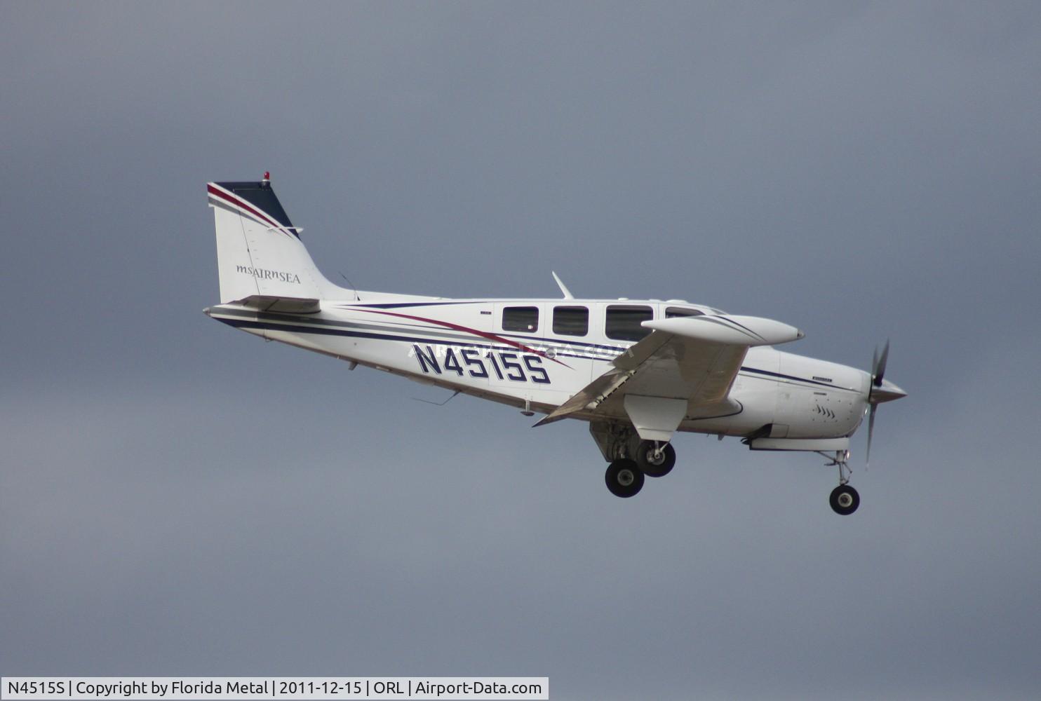 N4515S, 1975 Beech A36 Bonanza 36 C/N E-725, Beech A36 Bonanza