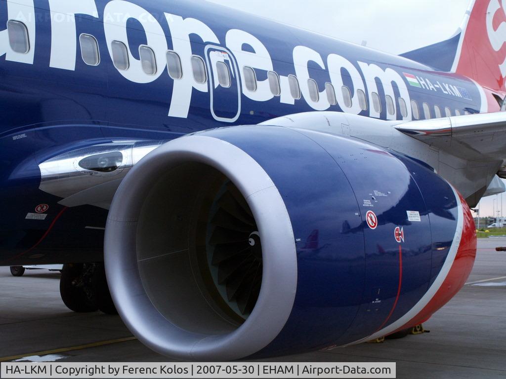 HA-LKM, 2007 Boeing 737-76N C/N 34758, AMS