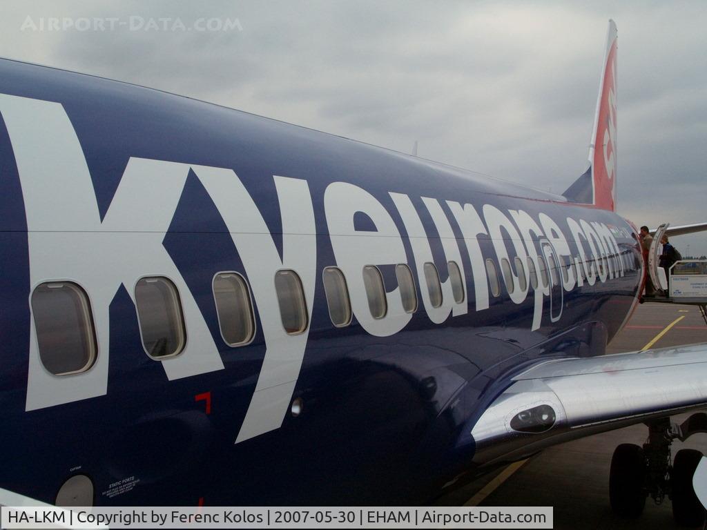 HA-LKM, 2007 Boeing 737-76N C/N 34758, AMS