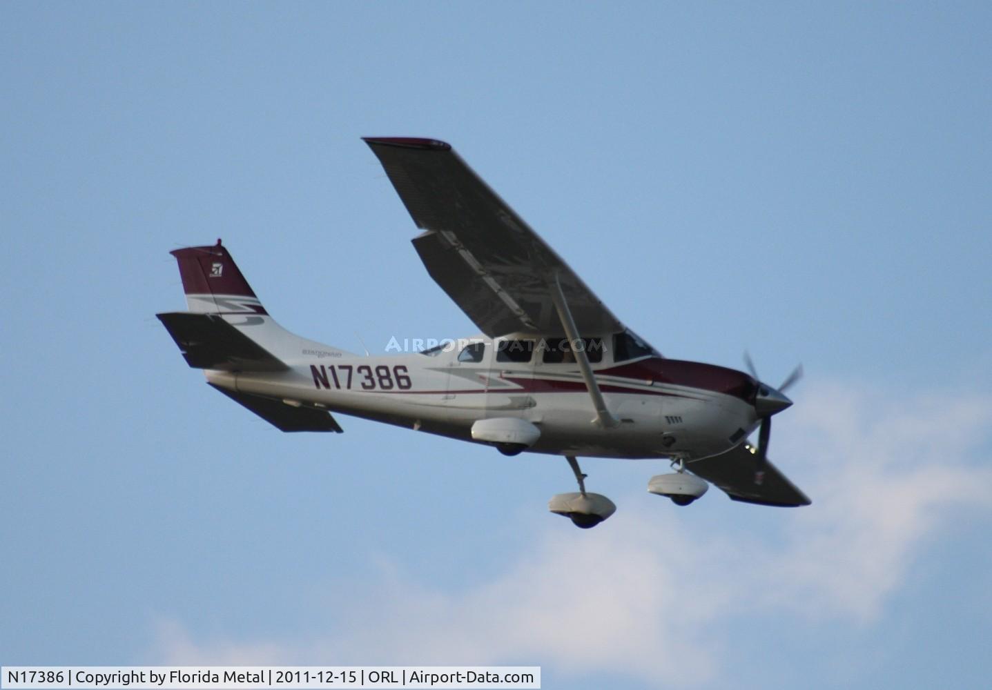 N17386, 2008 Cessna T206H Turbo Stationair C/N T20608800, Cessna T206H