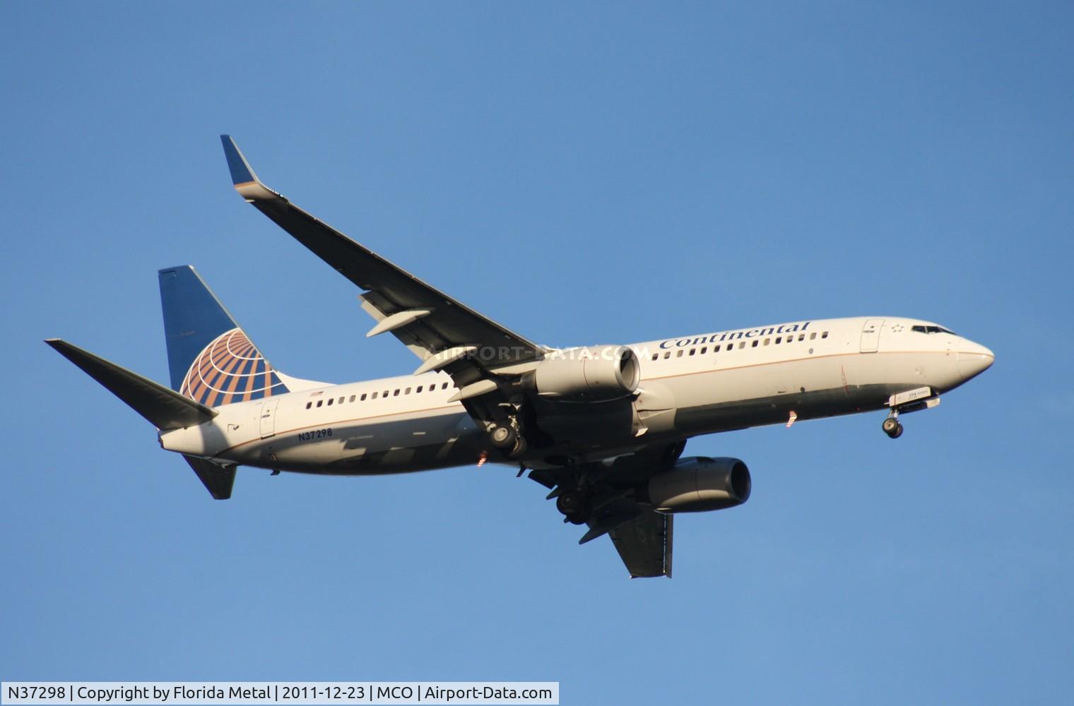 N37298, 2005 Boeing 737-824 C/N 34004, Continental 737