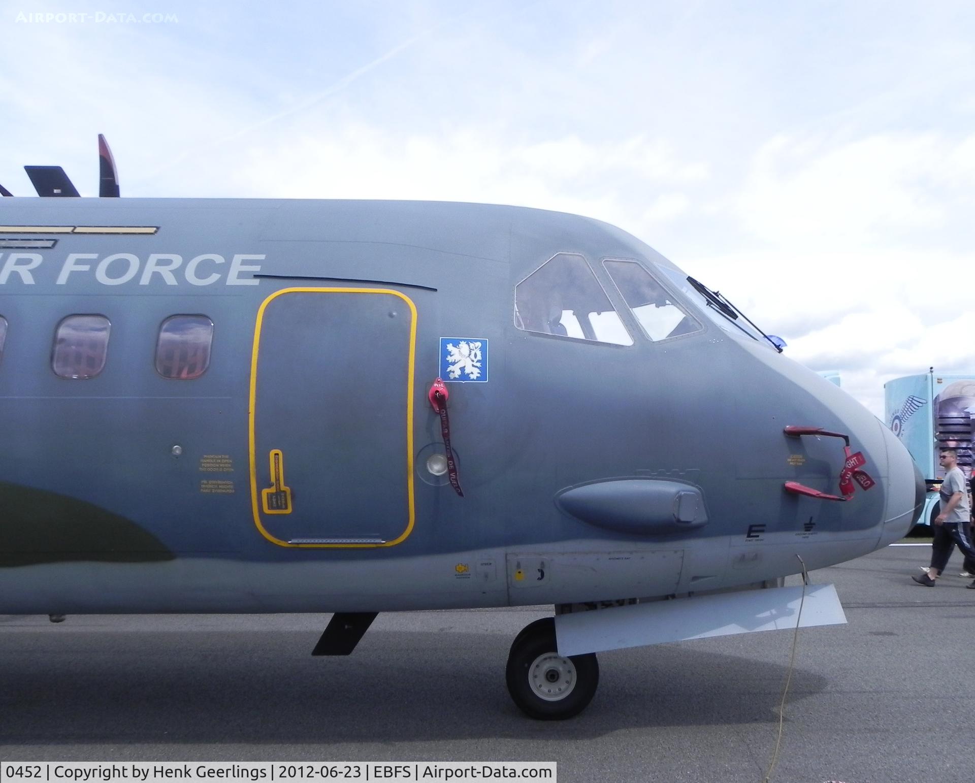 0452, 2009 CASA C-295M C/N S-062, Florennes International Airshow , June 2012 

Czech AF