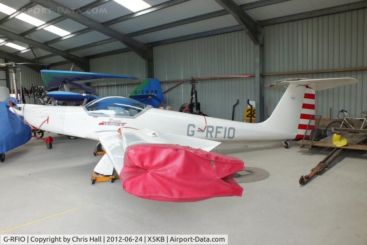 G-RFIO, 1995 Aeromot AMT-200S Super Ximango C/N 200.048, at the Kirkbride flyin