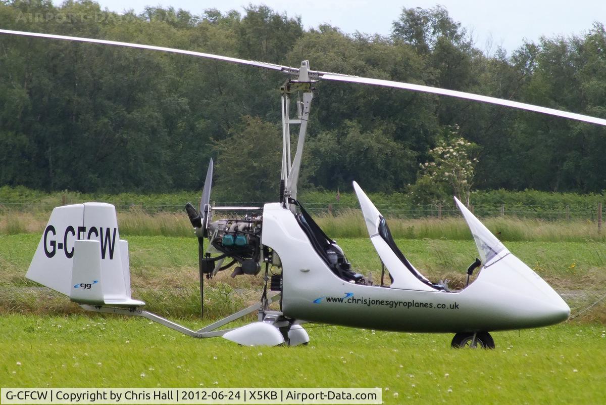 G-CFCW, 2008 Rotorsport UK MT-03 C/N RSUK/MT-03/036, at the Kirkbride flyin