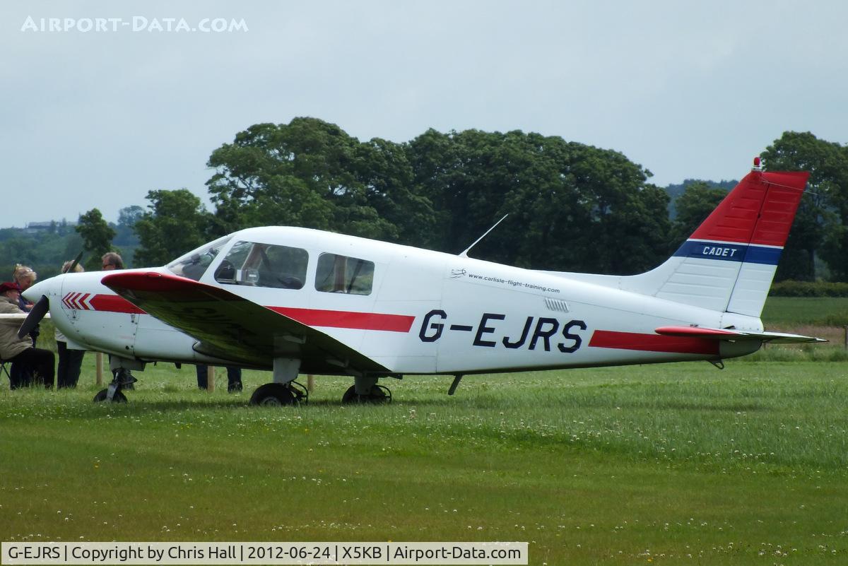G-EJRS, 1989 Piper PA-28-161 Cadet C/N 2841115, at the Kirkbride flyin