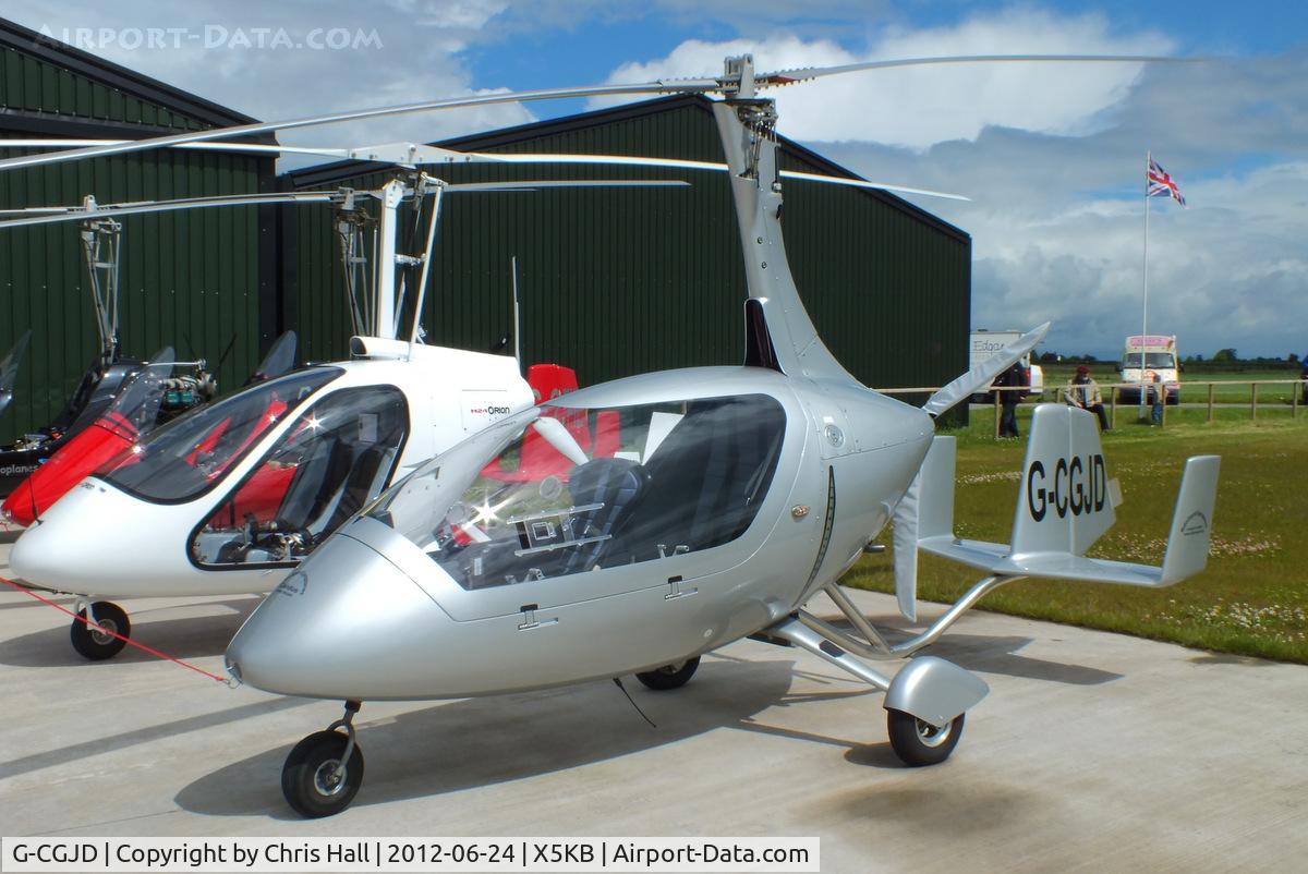 G-CGJD, 2010 Rotorsport UK Calidus C/N RSUK/CALS/004, at the Kirkbride flyin