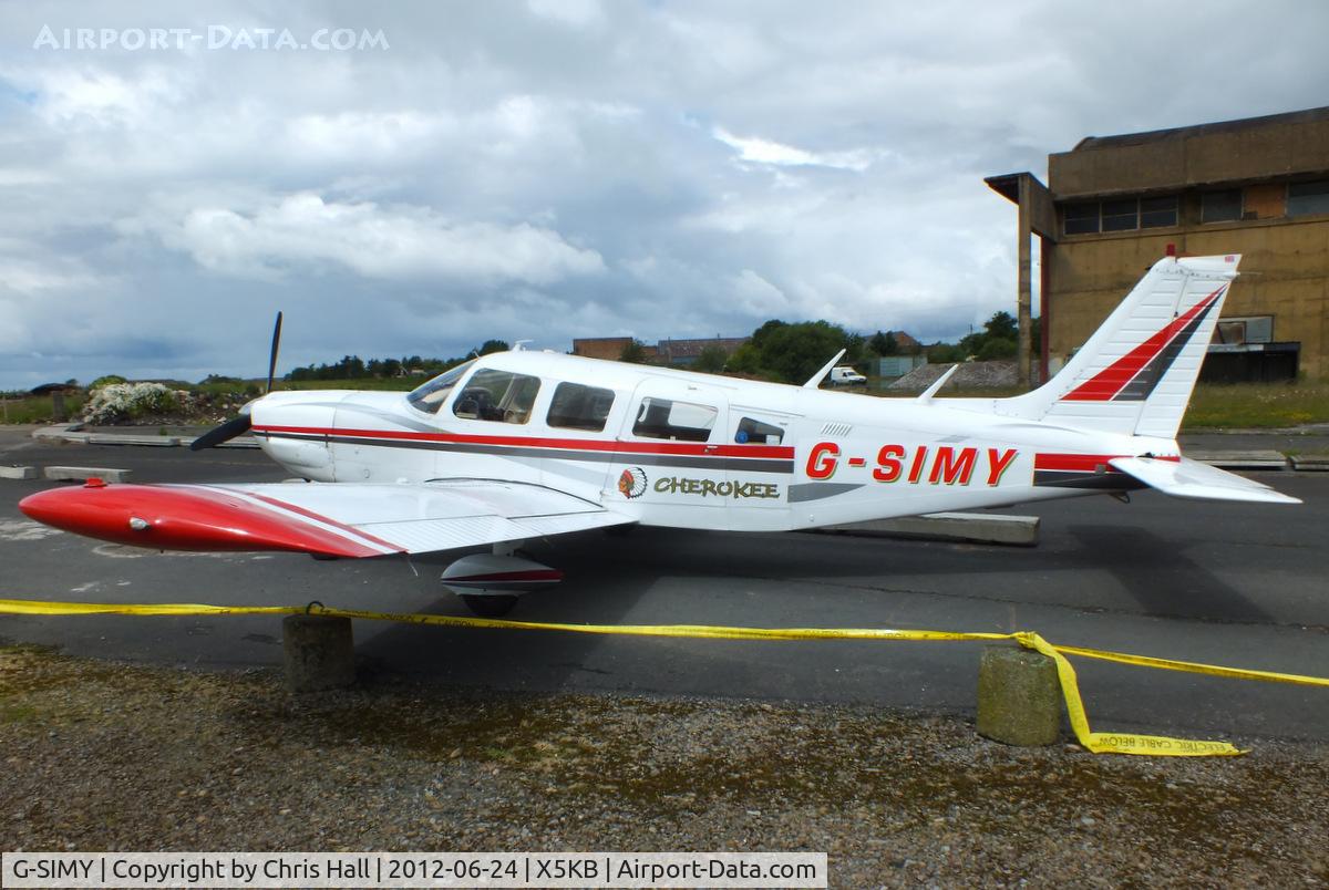 G-SIMY, 1976 Piper PA-32-300 Cherokee Six Cherokee Six C/N 32-7640082, at the Kirkbride flyin