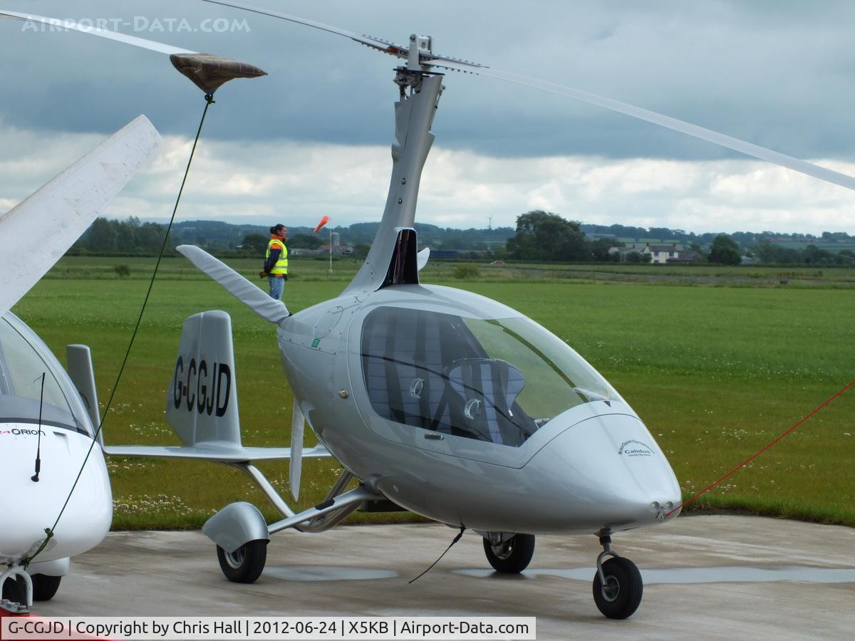 G-CGJD, 2010 Rotorsport UK Calidus C/N RSUK/CALS/004, at the Kirkbride flyin