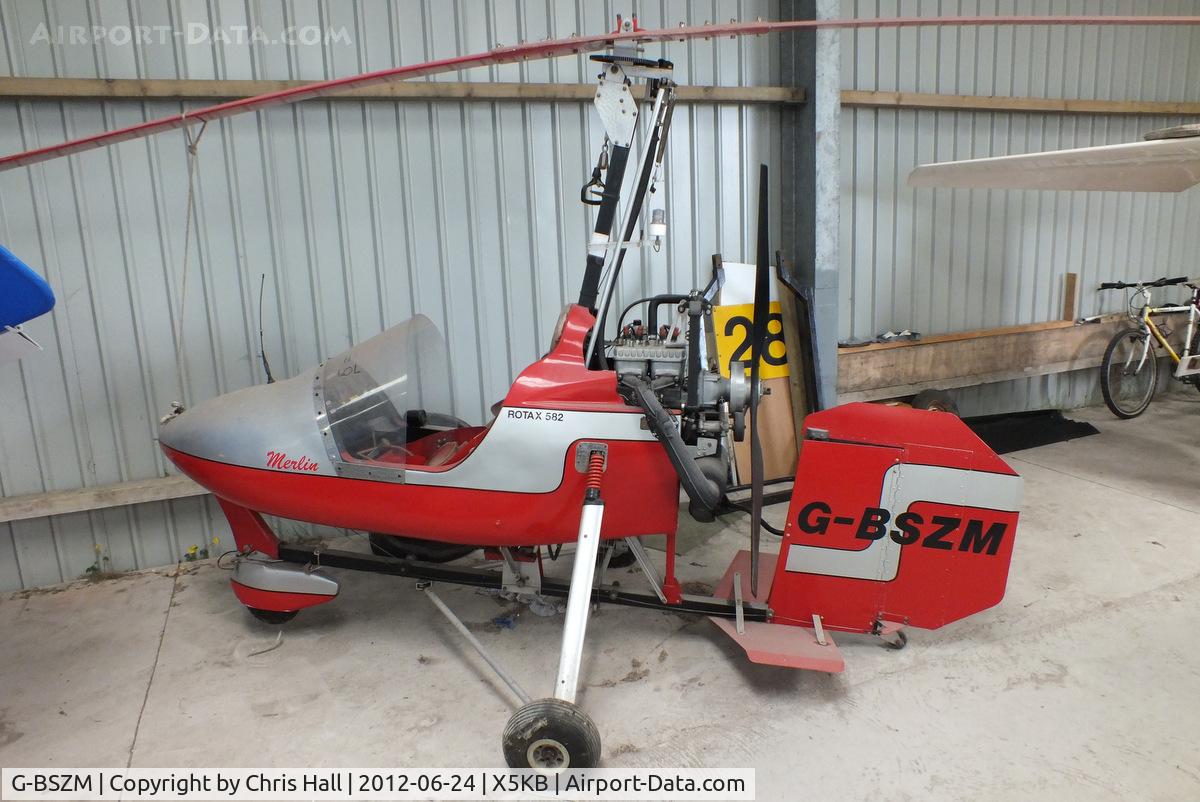 G-BSZM, 1990 Bensen B-8MR Gyrocopter Gyrocopter C/N PFA G/01-1193, at the Kirkbride flyin