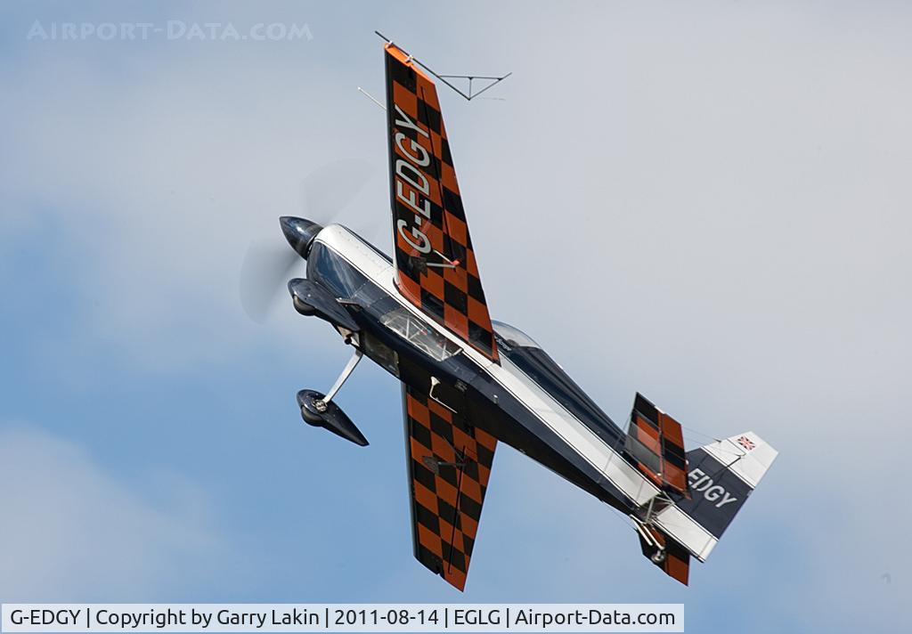 G-EDGY, 2007 Zivko Edge 540 C/N 0018, Displaying at Panshanger