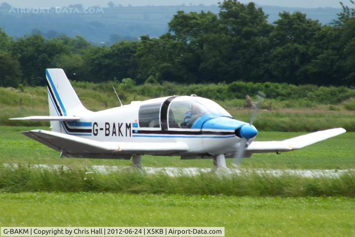G-BAKM, 1972 Robin DR-400-140 Major C/N 755, at the Kirkbride flyin