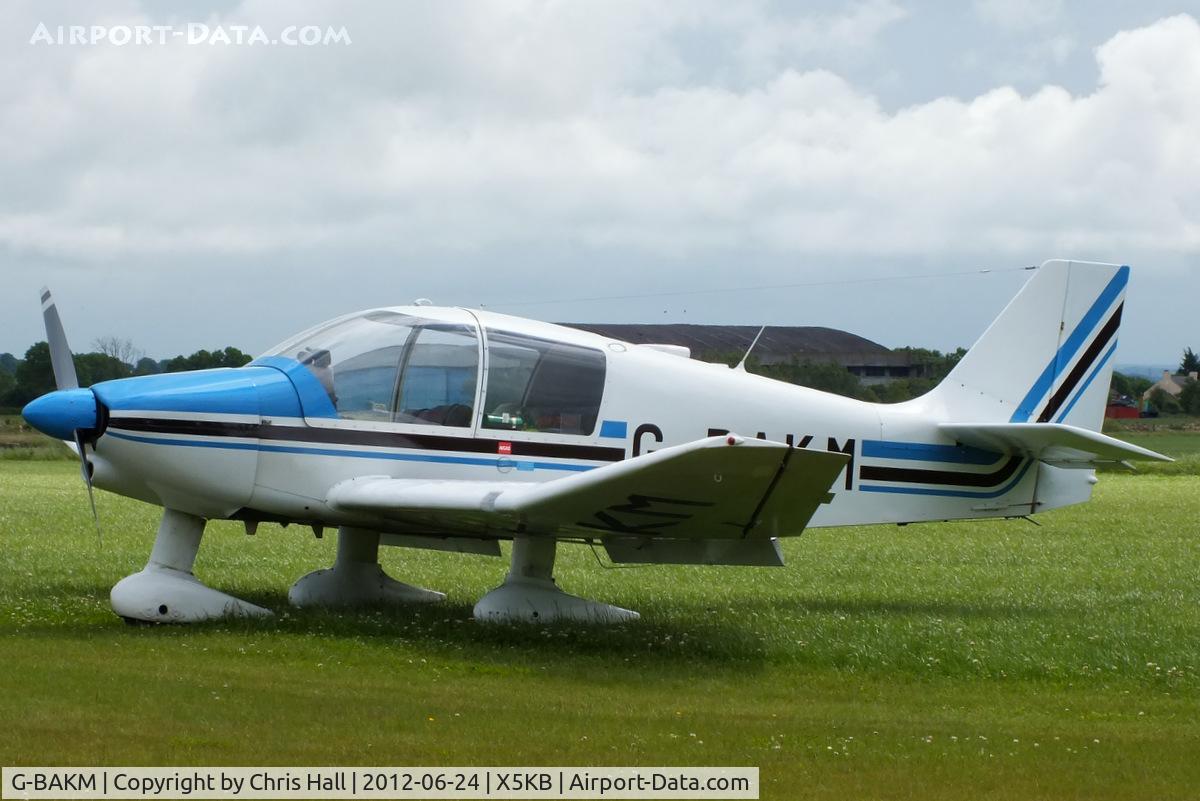 G-BAKM, 1972 Robin DR-400-140 Major C/N 755, at the Kirkbride flyin