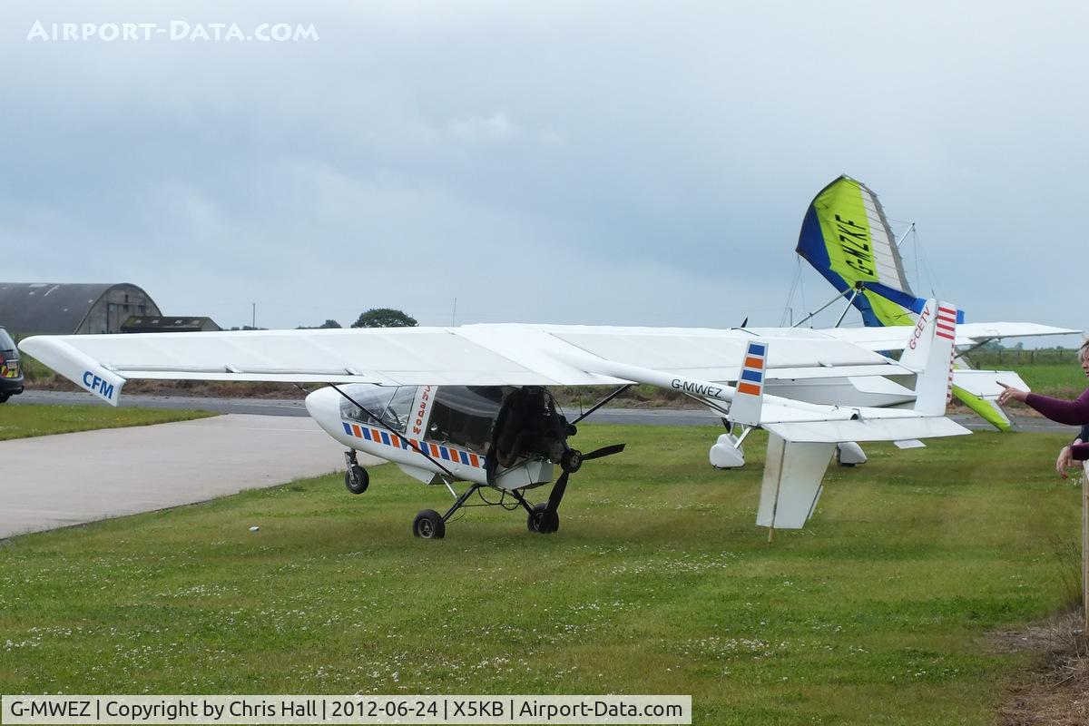 G-MWEZ, 1989 CFM Shadow Series CD C/N 136, at the Kirkbride flyin