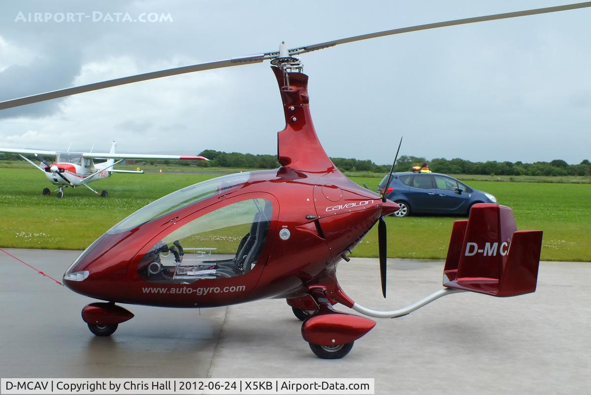 D-MCAV, 2011 AutoGyro Cavalon C/N V00004, at the Kirkbride flyin