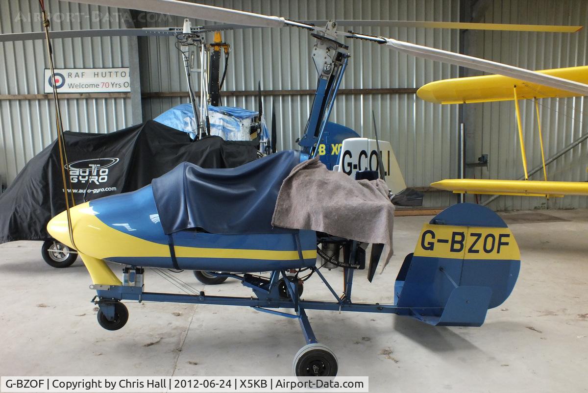G-BZOF, 2001 Montgomerie-Bensen B-8MR Gyrocopter C/N MGM3/SJML1, at the Kirkbride flyin