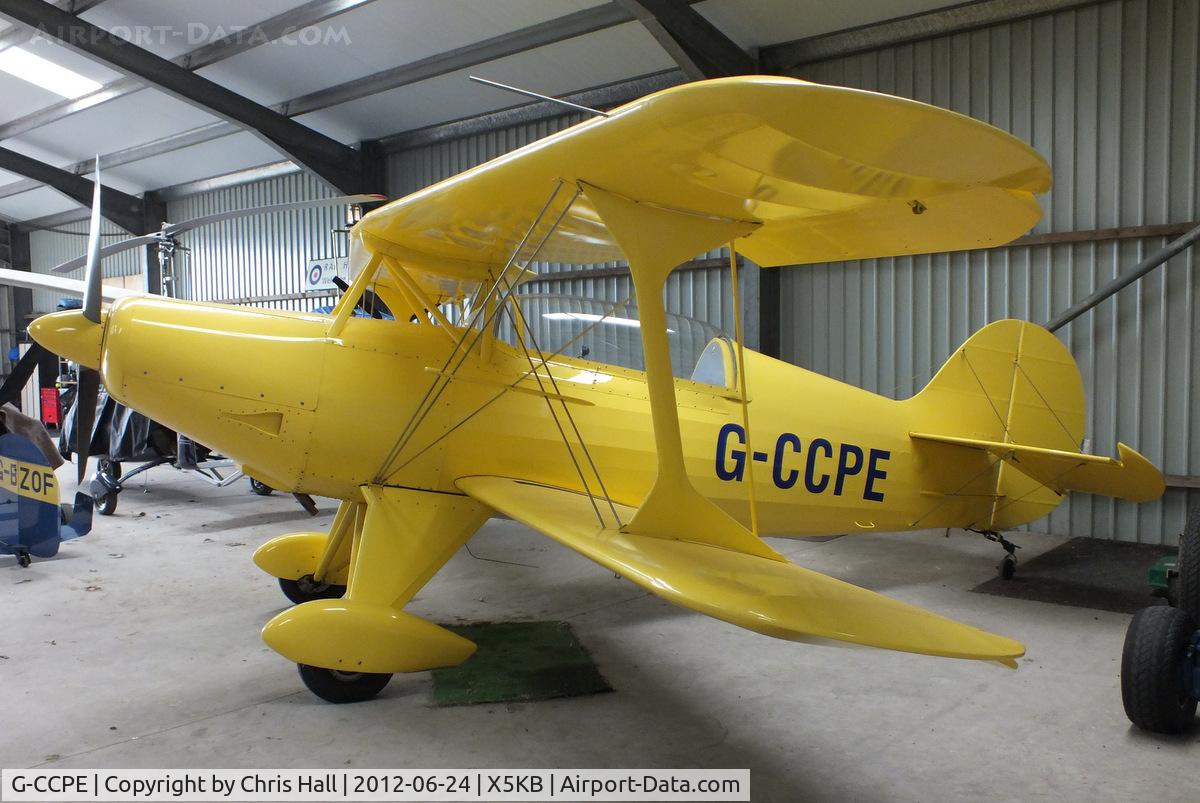 G-CCPE, 2006 Steen Skybolt C/N PFA 064-12830, at the Kirkbride flyin