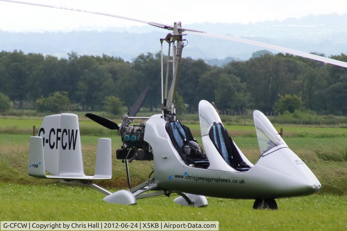 G-CFCW, 2008 Rotorsport UK MT-03 C/N RSUK/MT-03/036, at the Kirkbride flyin