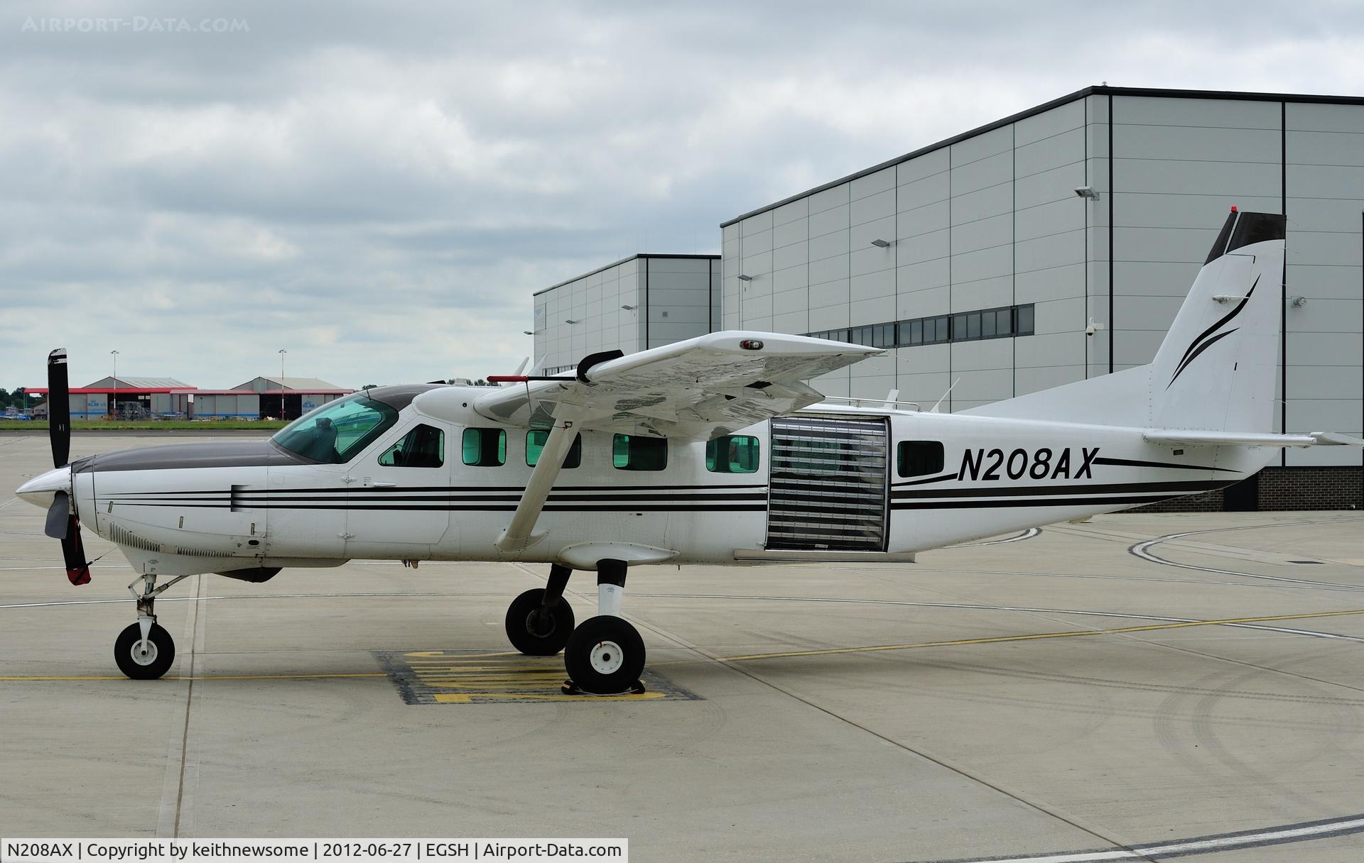 N208AX, 1998 Cessna 208B Grand Caravan C/N 208B0710, A welcome visitor !