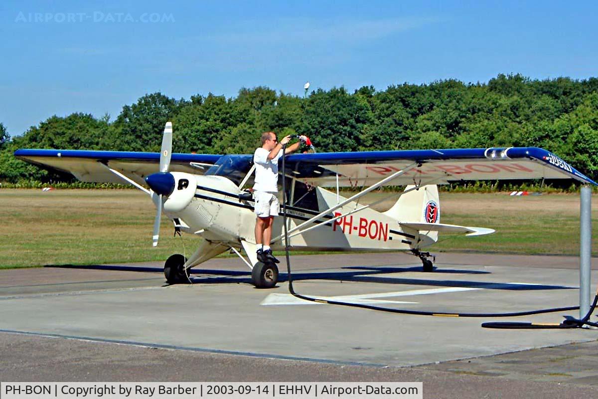 PH-BON, 1992 Aviat A-1 Husky C/N 1212, Seen being refueled.