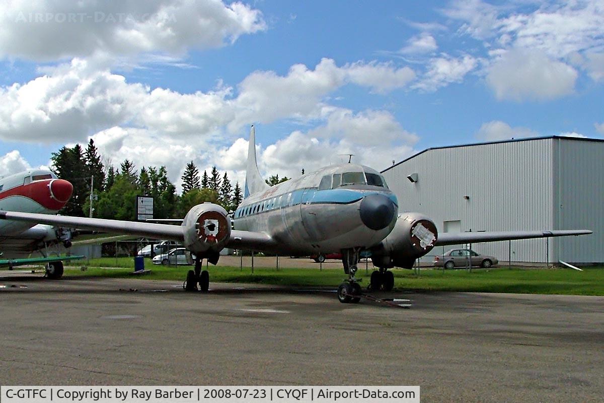 C-GTFC, 1951 Convair VT-29B C/N 279, Seen stored here.