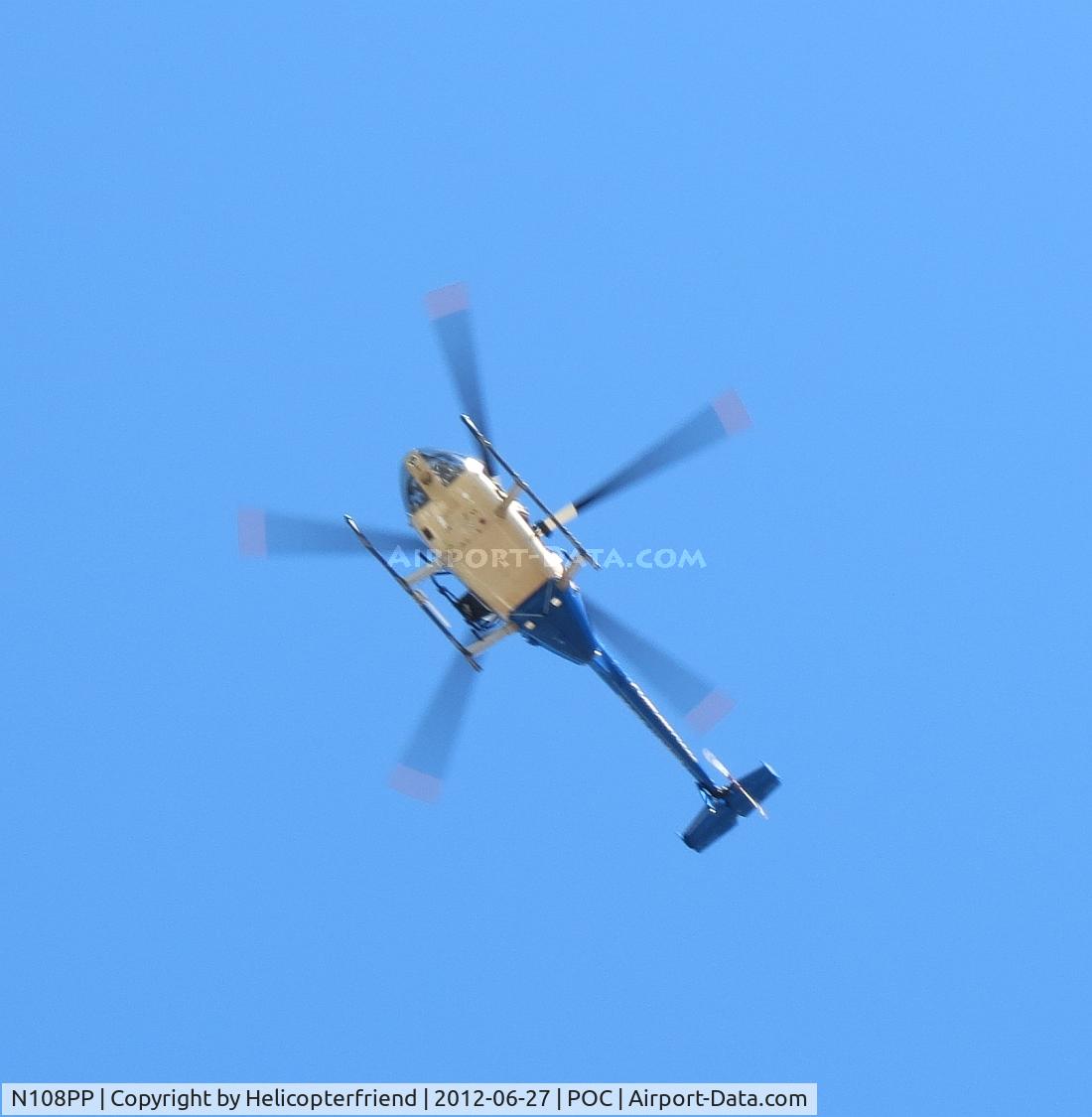 N108PP, 2008 MD Helicopters 369E C/N 0578E, Crossing active runways for downwind leg