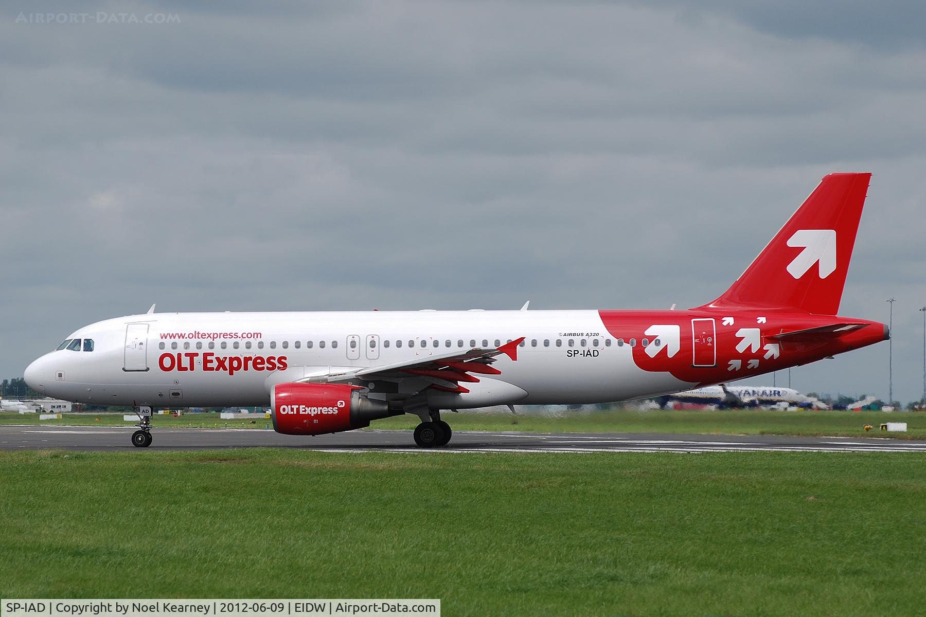 SP-IAD, 2003 Airbus A320-214 C/N 2142, Operating a charter flight to Poland for the European football championship.