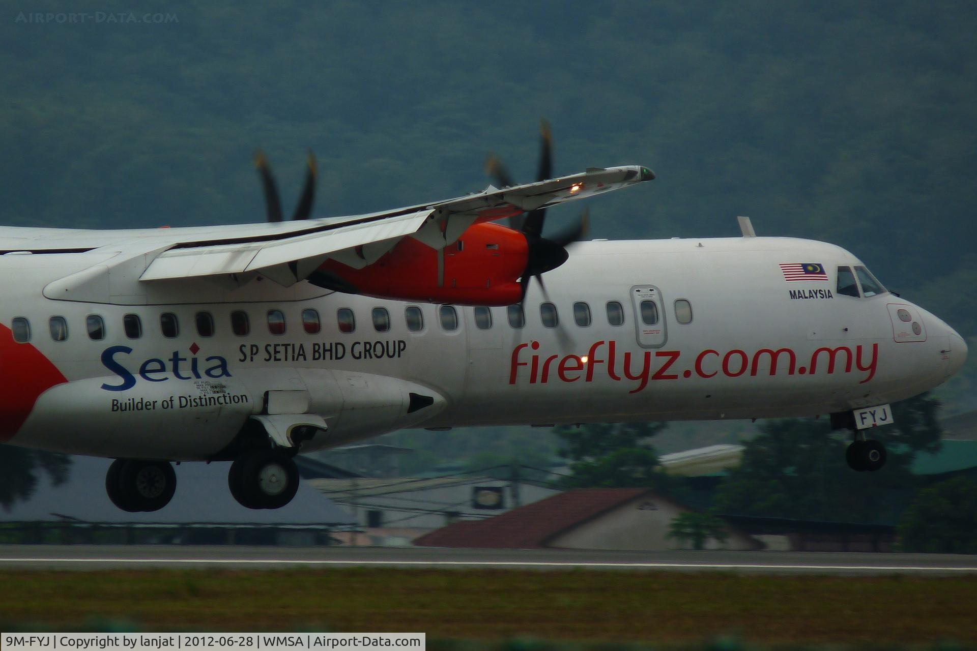 9M-FYJ, 2011 ATR 72-212A C/N 941, Afternoon