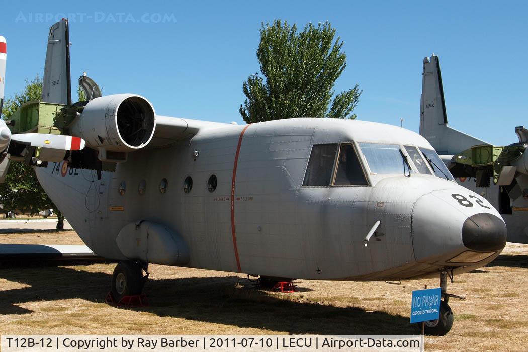 T12B-12, CASA C-212-100 Aviocar C/N A1-6-16, CASA 212-100 [16] Cuatro Vientos~EC 10/07/2011. Currently stored in the Museum