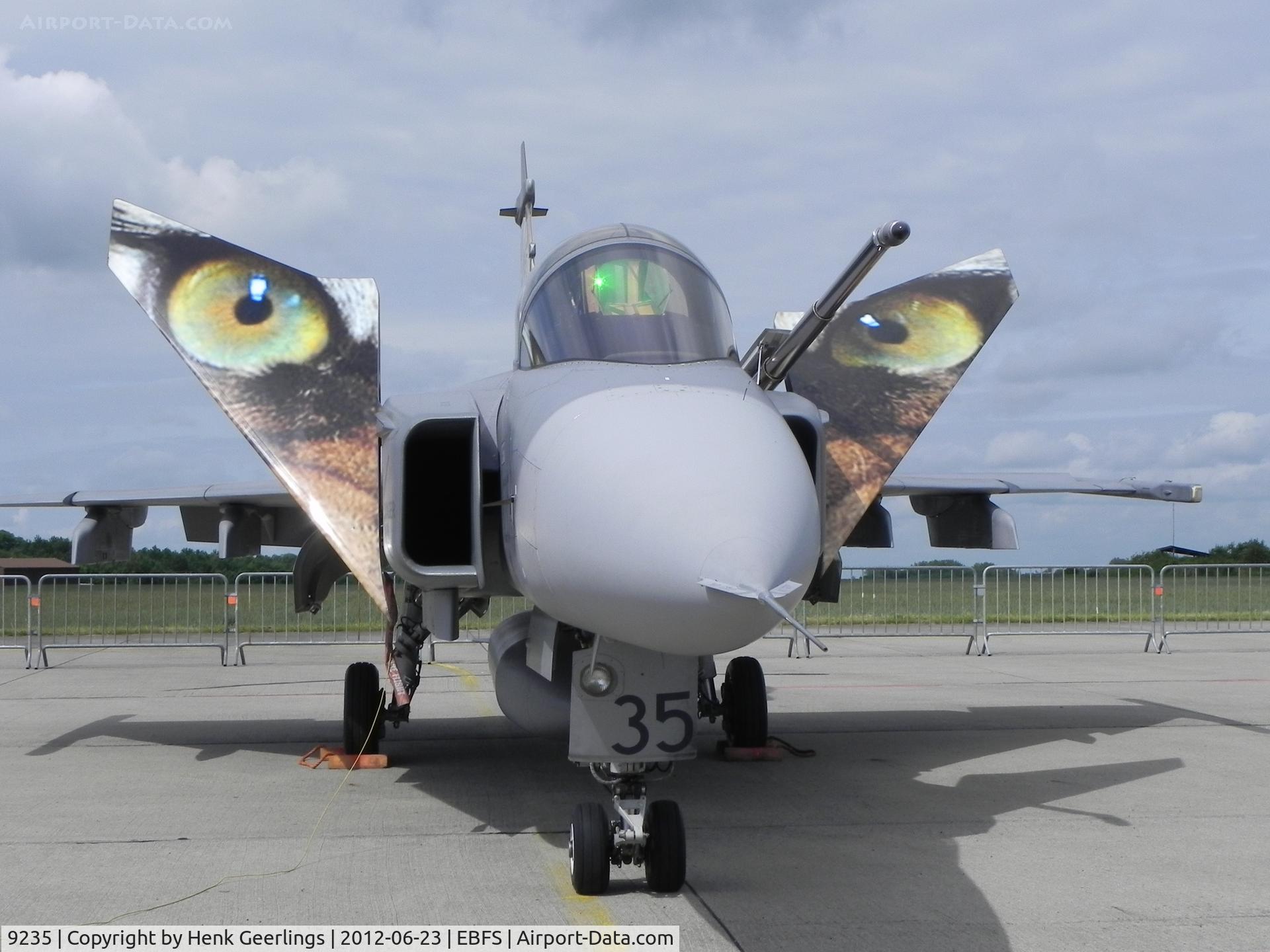 9235, Saab JAS-39C Gripen C/N 39235, Florennes Internatioal Airshow , June 2012  Czech AF 