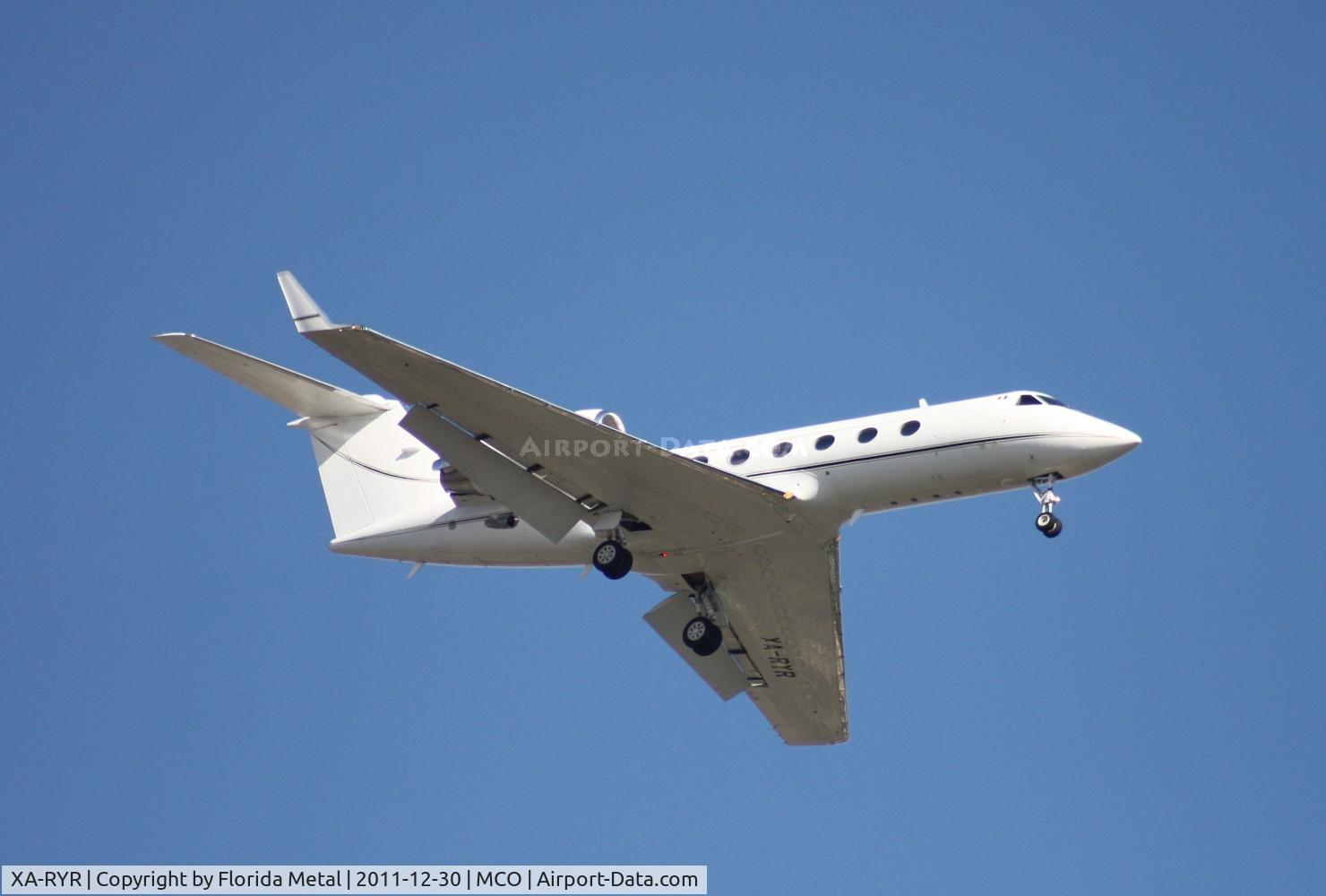 XA-RYR, 2000 Gulfstream Aerospace G-IV C/N 1417, Gulfstream IV