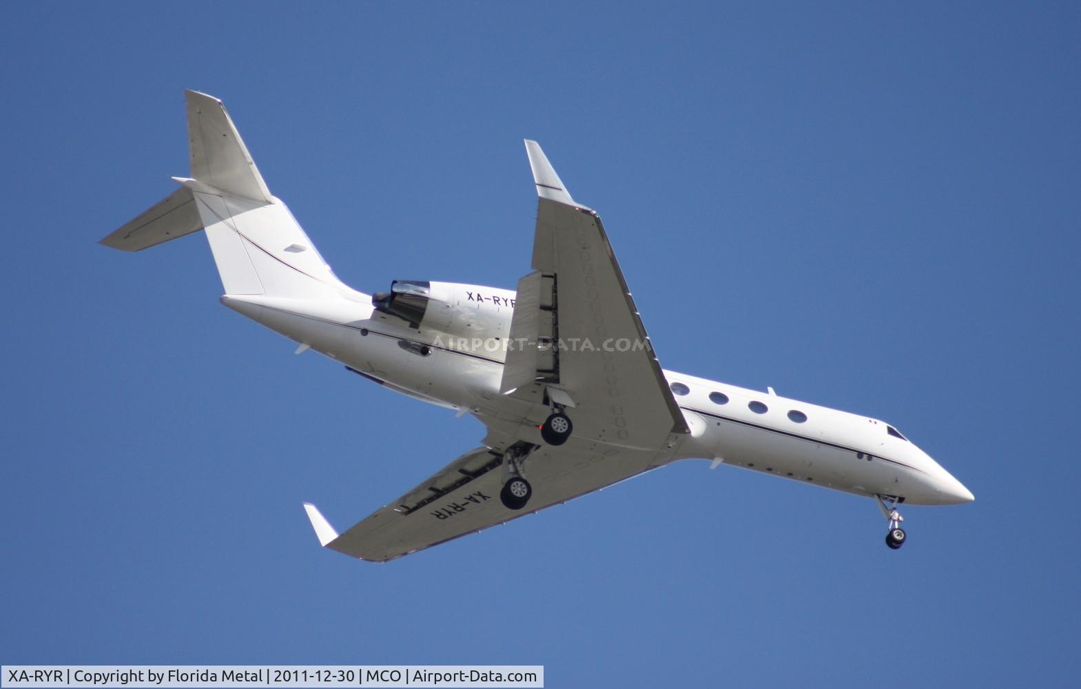 XA-RYR, 2000 Gulfstream Aerospace G-IV C/N 1417, Gulfstream IV