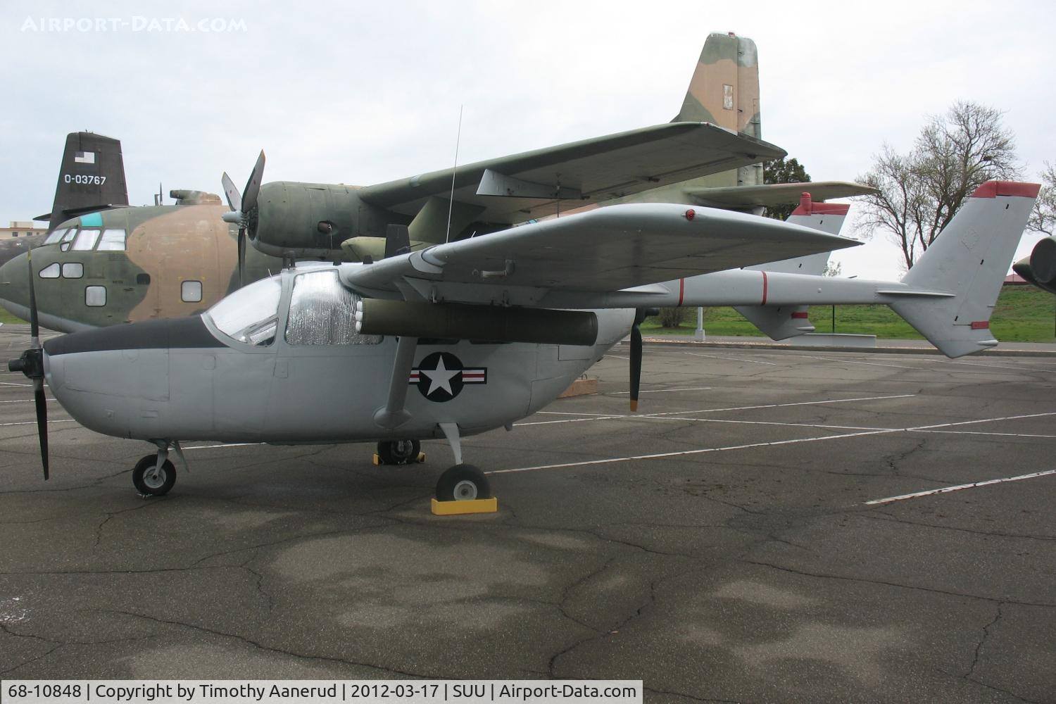 68-10848, Cessna O-2A-CE Super Skymaster Super Skymaster C/N 337M-0213, Cessna O-2A-CE, c/n: 337M-0213, Travis AFB