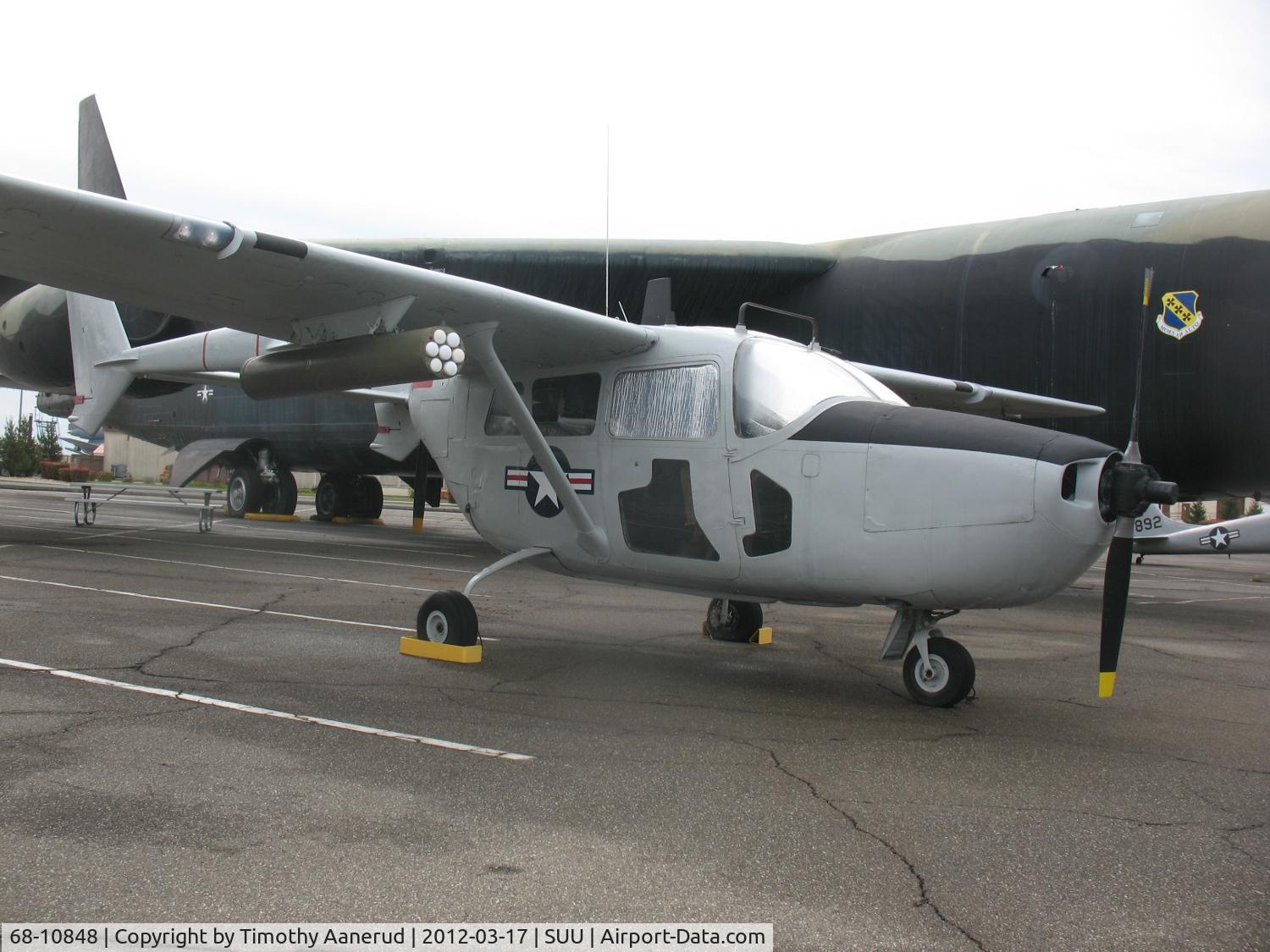 68-10848, Cessna O-2A-CE Super Skymaster Super Skymaster C/N 337M-0213, Cessna O-2A-CE, c/n: 337M-0213, Travis AFB