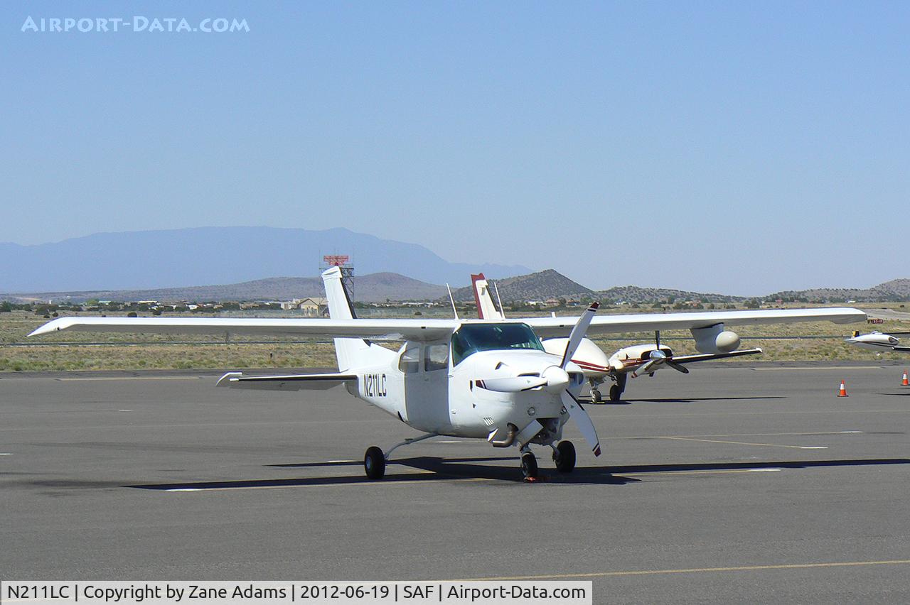 N211LC, 1974 Cessna T210L Turbo Centurion C/N 21060364, On the ramp in Santa Fe, New Mexico.