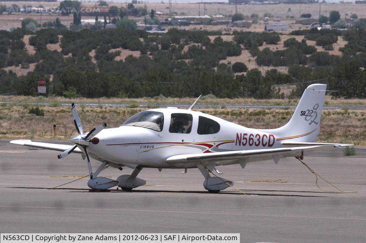 N563CD, 2004 Cirrus SR22 G2 C/N 0977, On the ramp in Santa Fe, New Mexico.