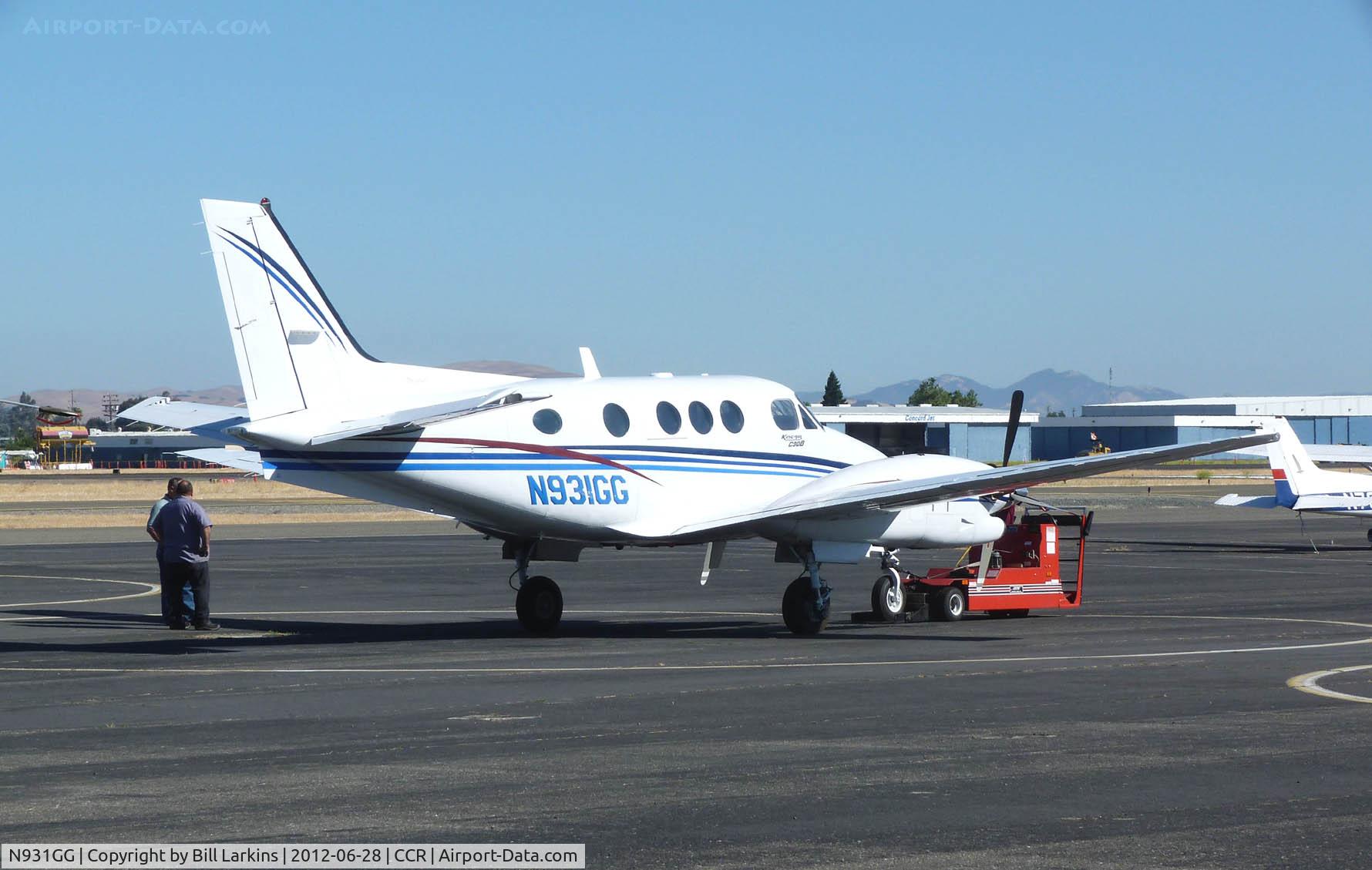 N931GG, 1999 Raytheon Aircraft Company C90A C/N LJ-1572, Visitor