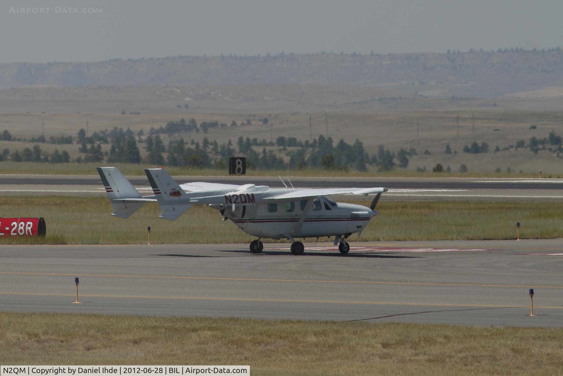 N2QM, 1977 Cessna T337G Turbo Super Skymaster C/N P3370290, Cessna 337 associated with battling the wildland fires in MT