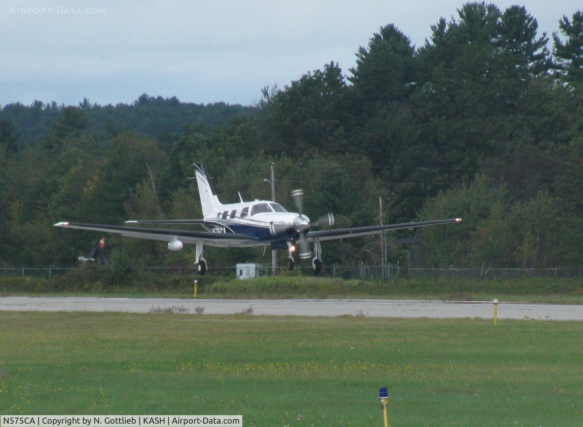 N575CA, Piper PA-46-500TP Malibu Meridian C/N 4697452, Landing 14