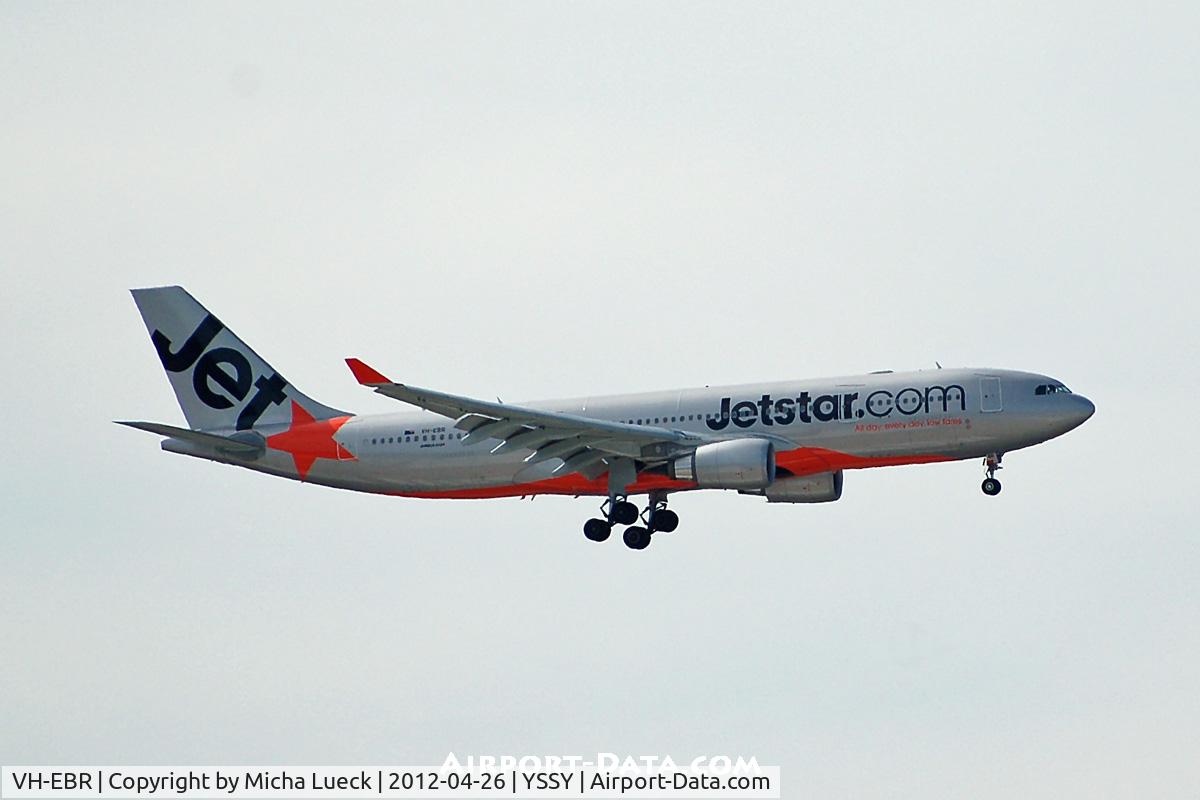 VH-EBR, 2011 Airbus A330-202 C/N 1251, At Sydney