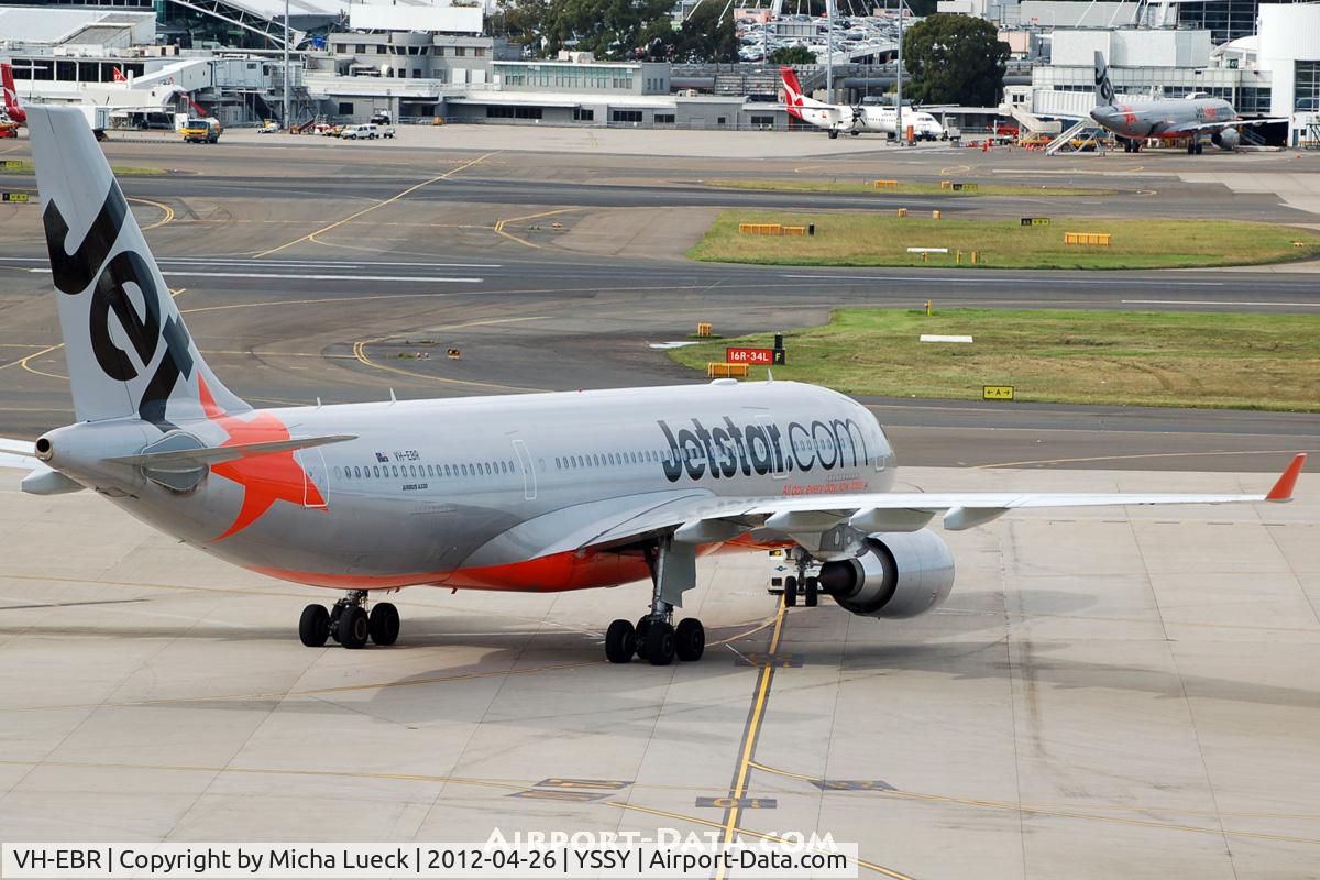 VH-EBR, 2011 Airbus A330-202 C/N 1251, At Sydney