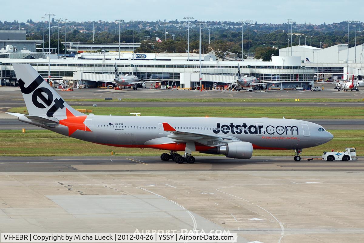 VH-EBR, 2011 Airbus A330-202 C/N 1251, At Sydney