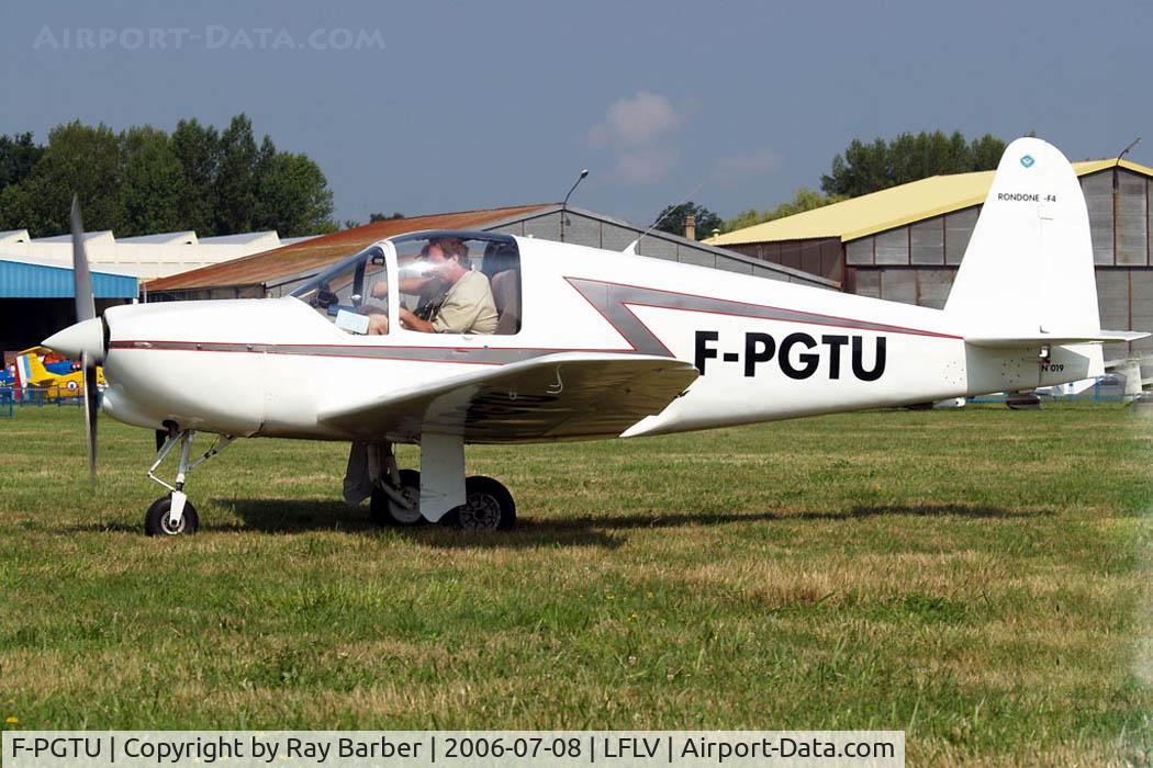 F-PGTU, Ambrosini F.4 Rondone I C/N 019, Seen here.