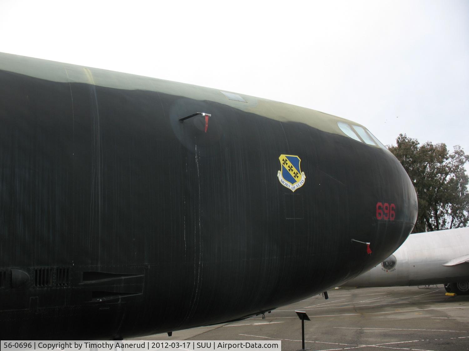 56-0696, 1956 Boeing B-52D-40-BW Stratofortress C/N 464067, MORS AB ALTO  == Death from Above