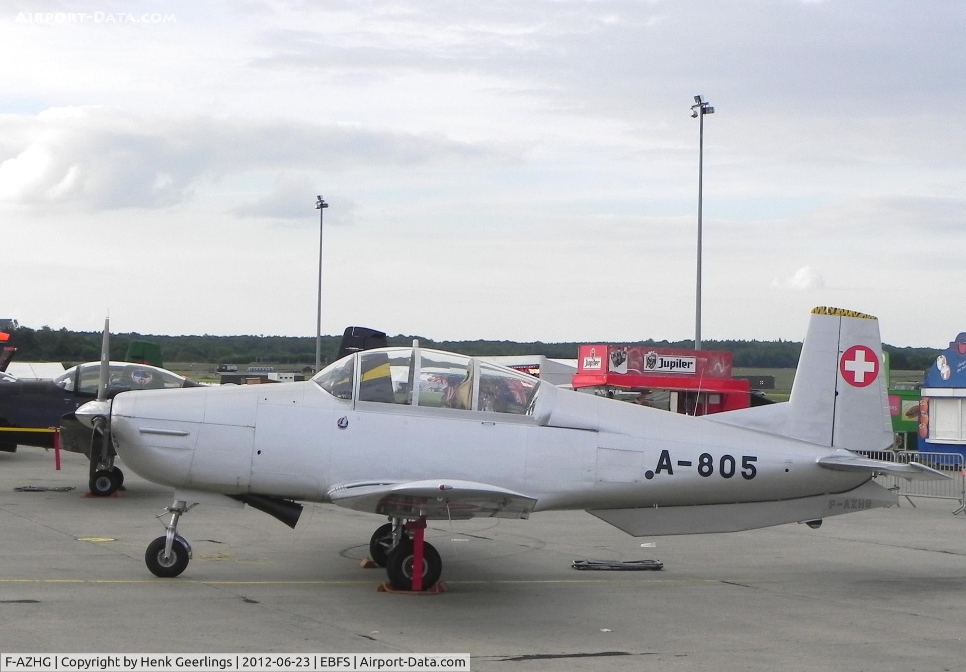 F-AZHG, 1956 Pilatus P3-03 C/N 322, Florennes Int'l Airshow , June 2012