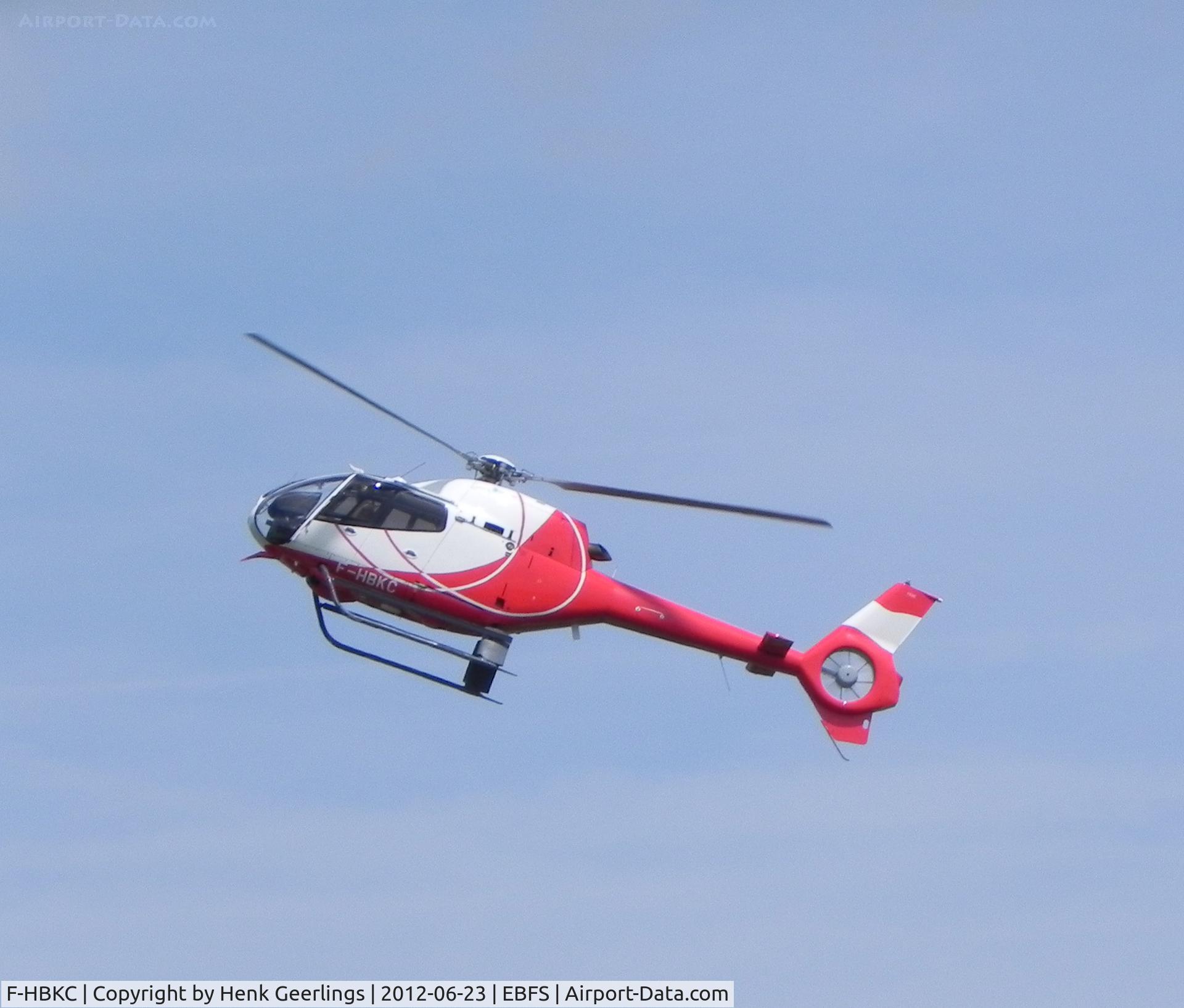 F-HBKC, 2009 Eurocopter EC-120B Colibri NHE C/N 1600, Florennes Int'l Airshow , June 2012