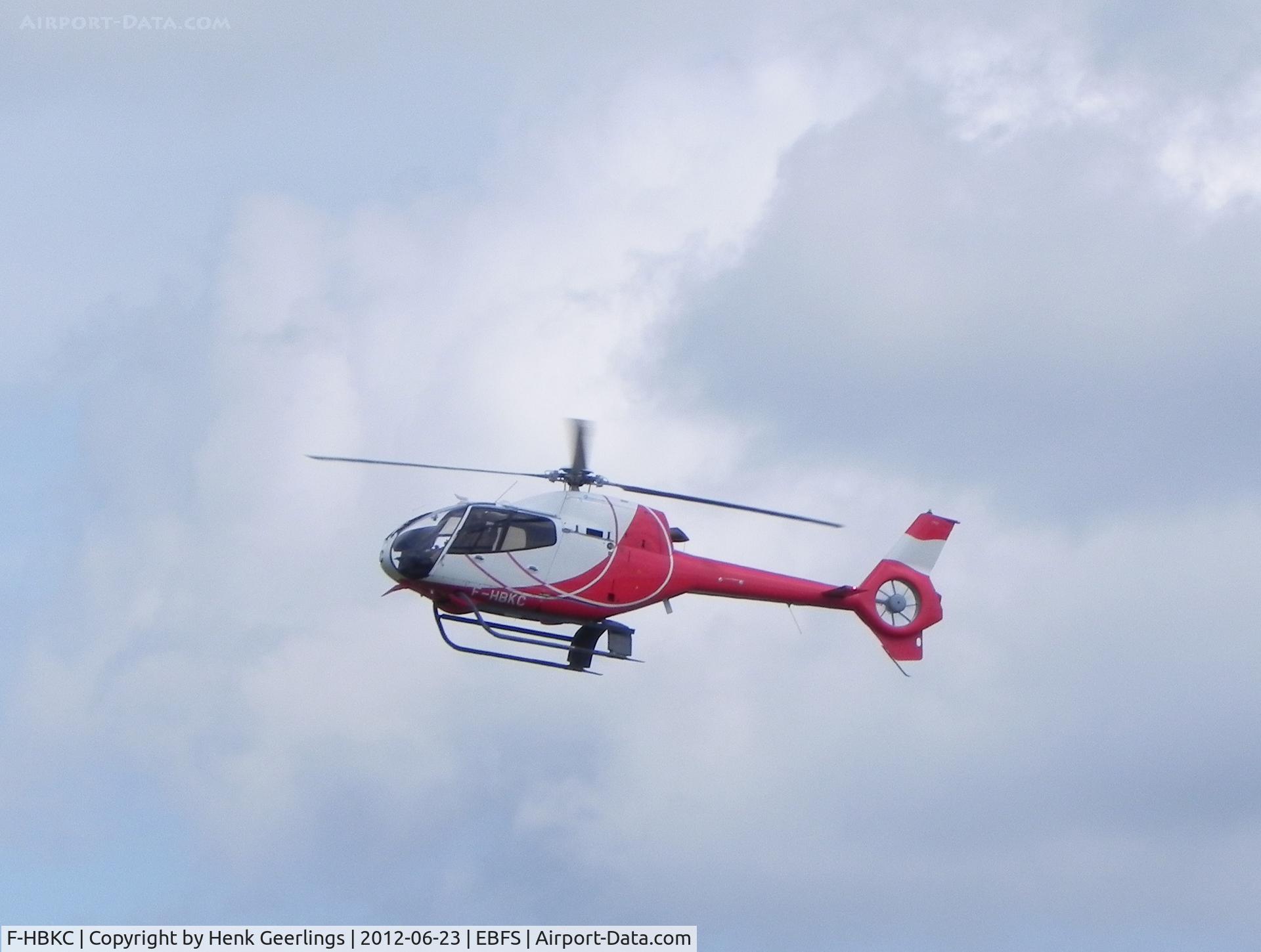 F-HBKC, 2009 Eurocopter EC-120B Colibri NHE C/N 1600, Florennes Int'l Airshow , June 2012
